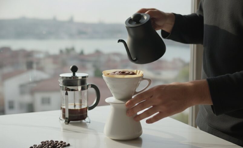 Evde Filtre Kahve Demlemek İçin 5 Pratik ve Etkili Yöntem