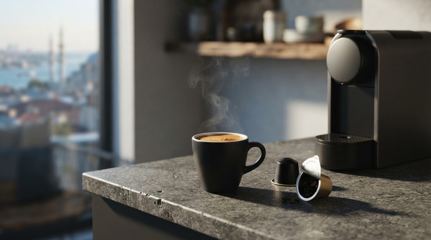 Ristretto Yoğun Aromalı Kapsül Kahve Hazırlama ve Uyumluluk