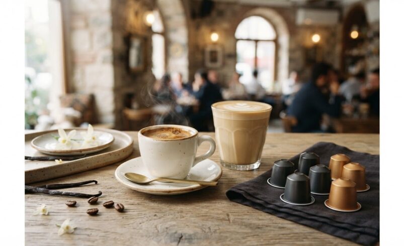 Vanilya Aromalı Espresso Kapsül Seçenekleri ve İçecekler
