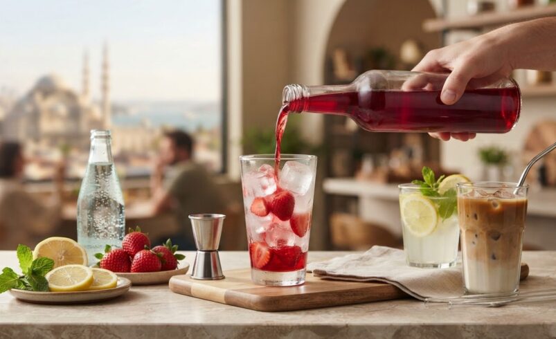Çilek Aromalı Kokteyl Şurubu: Kullanım, Lezzet ve Seçim Rehberi