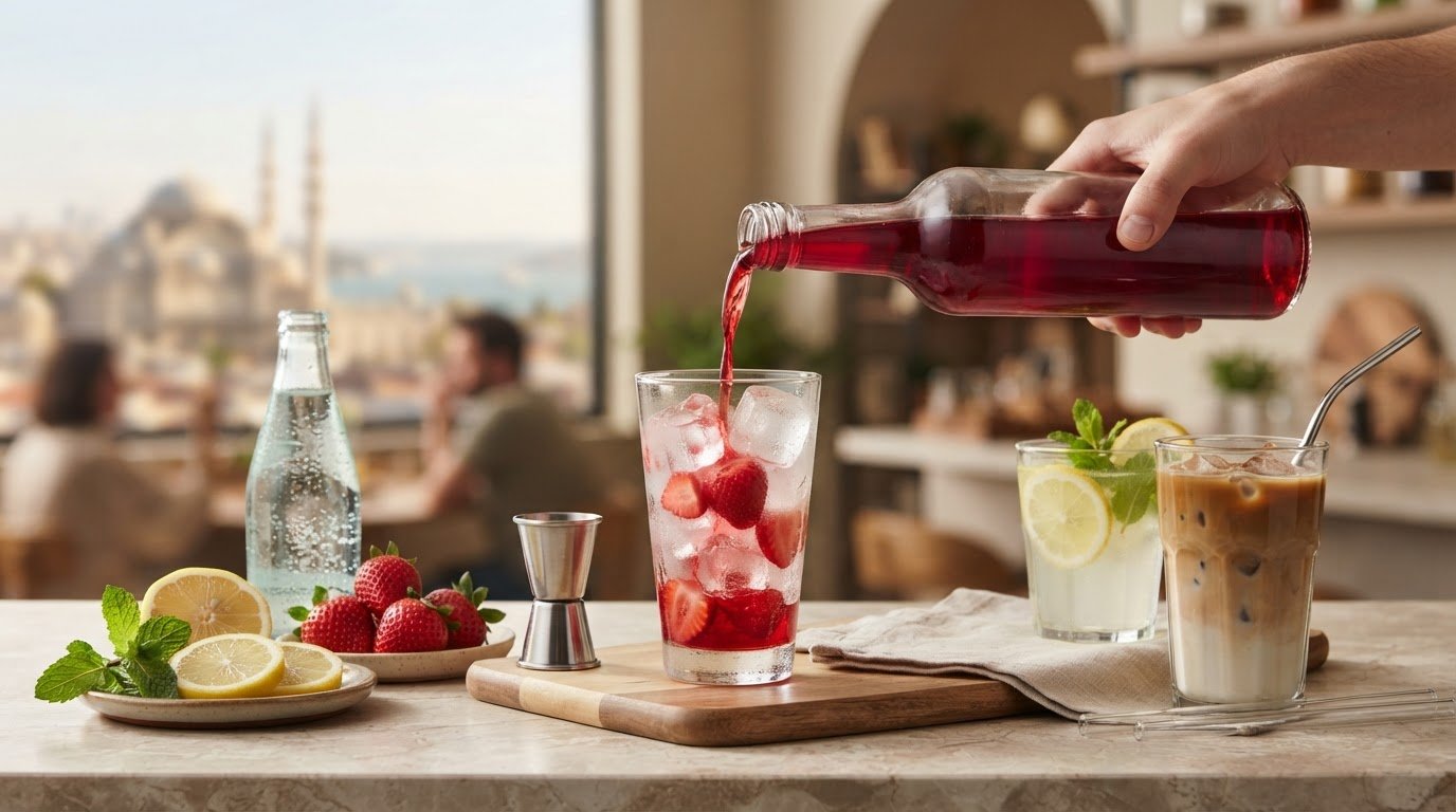Çilek Aromalı Kokteyl Şurubu: Kullanım, Lezzet ve Seçim Rehberi